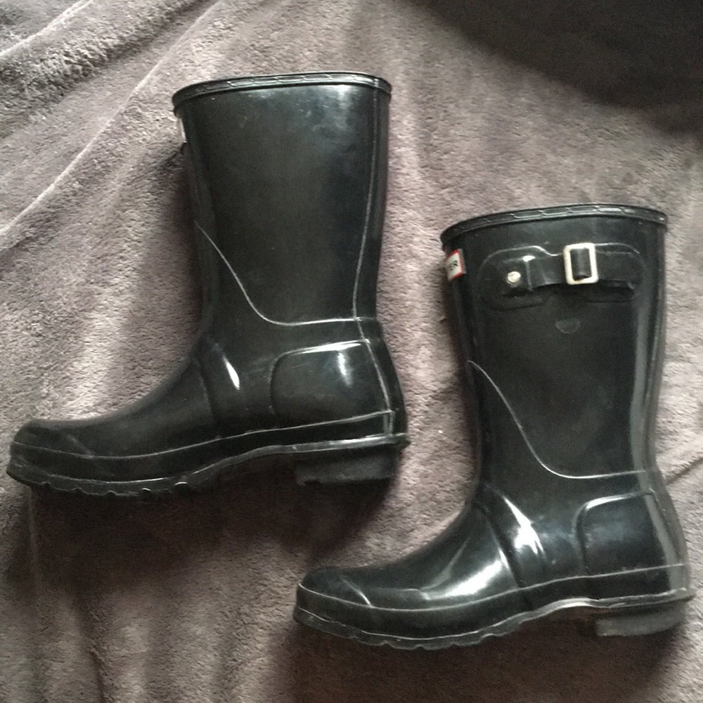 Hunter ‘Original Short’ Gloss Rain Boot